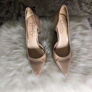 Nude Jessica Simpson Claudette Heels